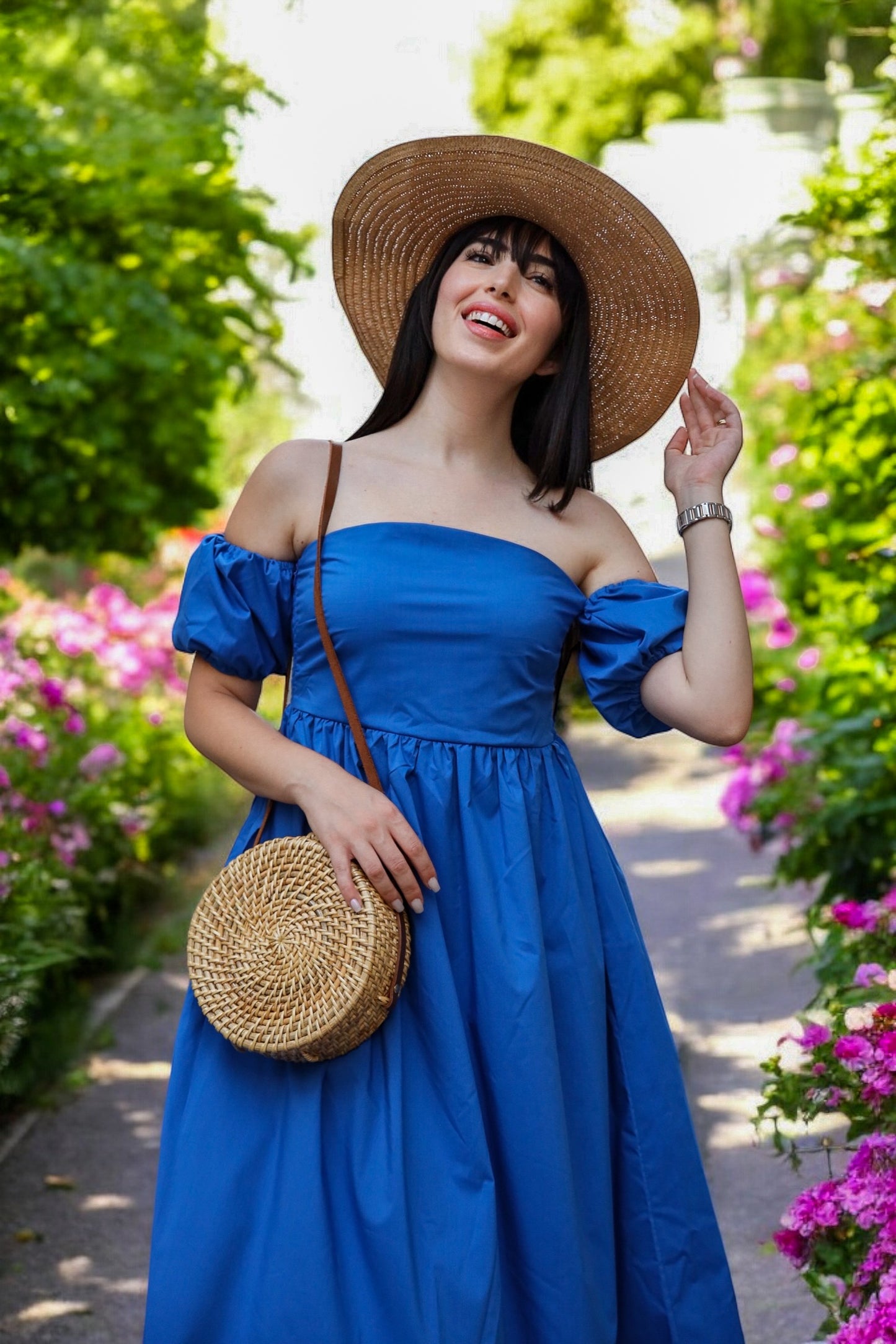Blue Sophia Dress