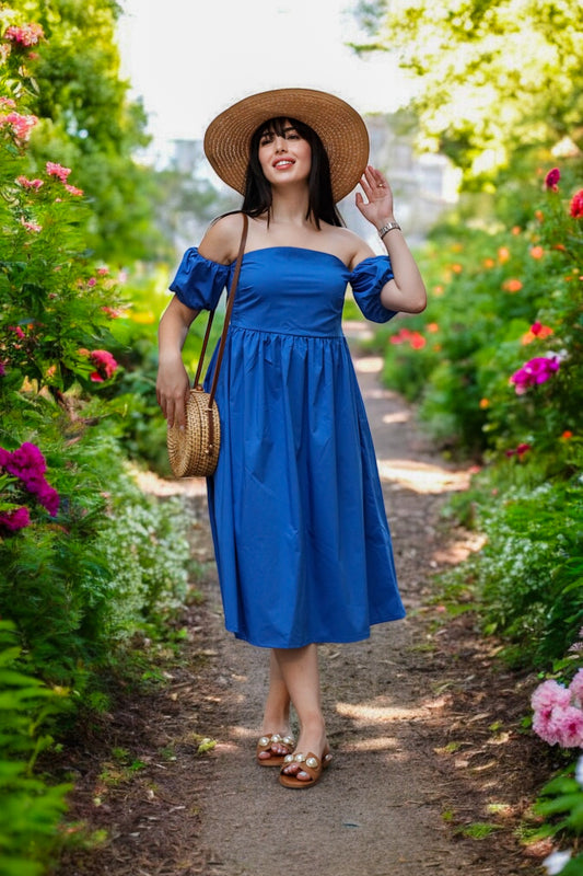 Blue Sophia Dress