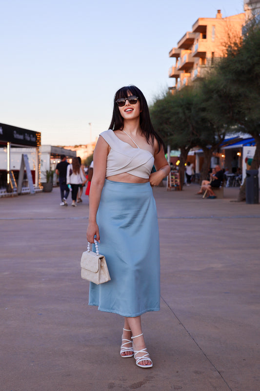 Blue Anna Skirt