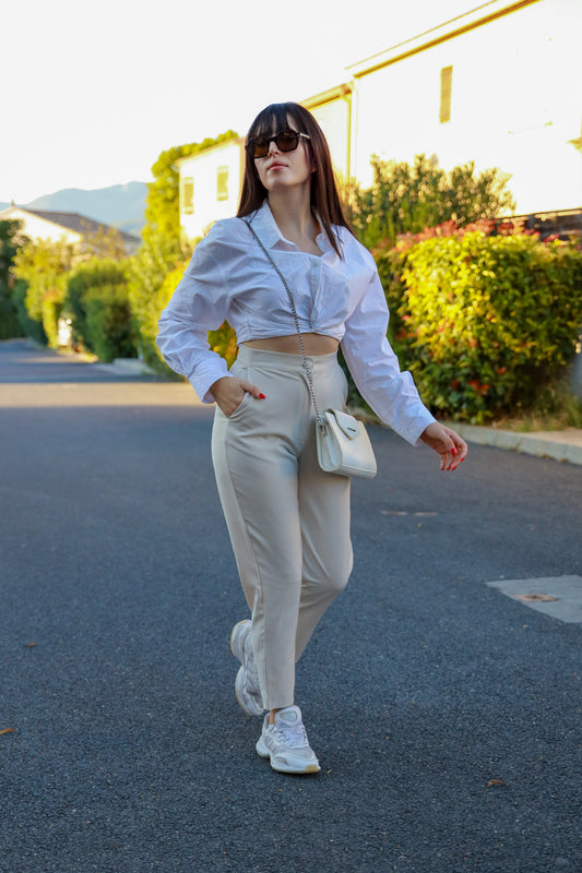 Creamy Nina Pants